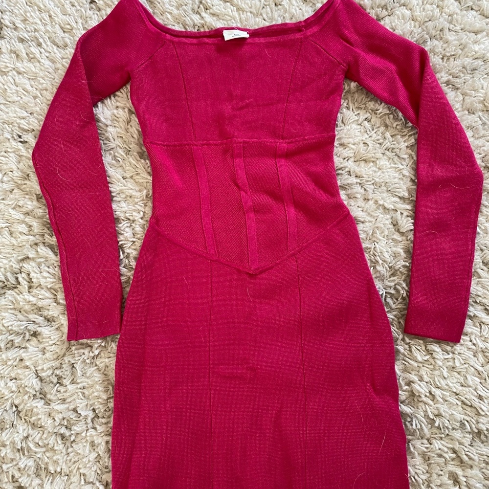 Abercrombie Sweater Corset Dress